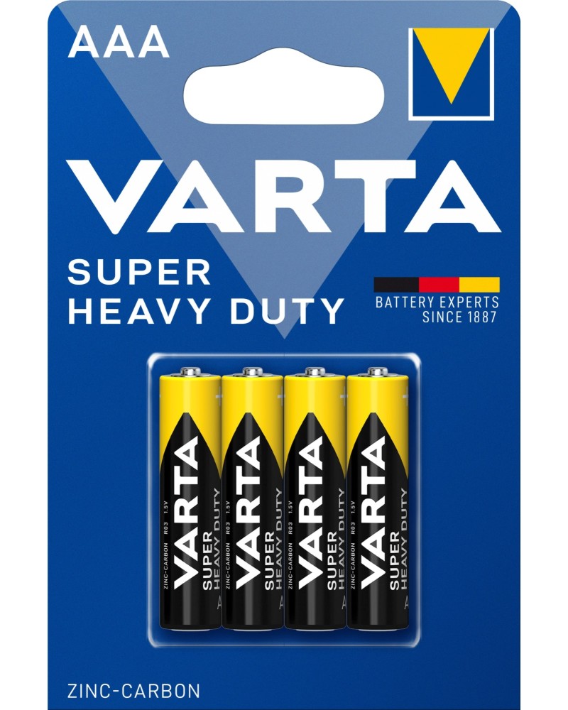  AAA - - (R03) - 4    Super Heavy Duty - 