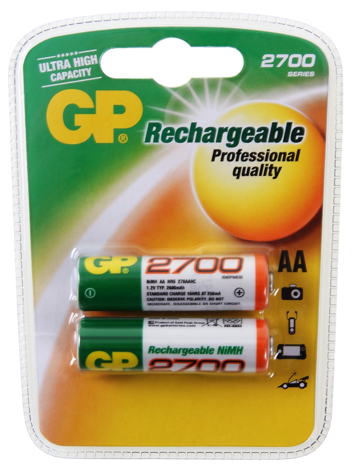 Аккумулятор аа 2700 mah